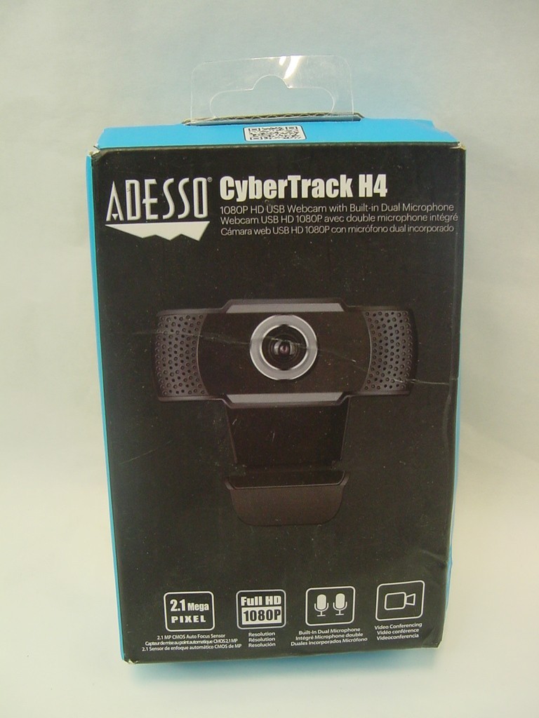 NEW - ADESSON CYBERTRACK H4 1080P HD WEBCAM