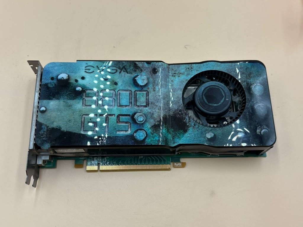 EVGA NVIDIA GeForce 8800 GTS 512MB GDDR3 PCIe Graphics Card GPU