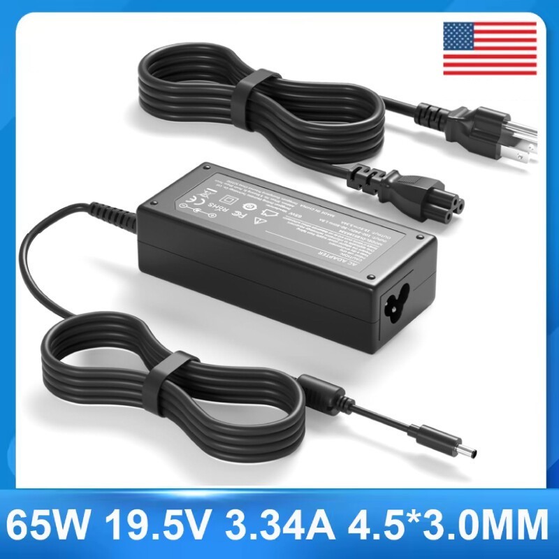 PWR 65W AC Power Adapter Charger For Dell Inspiron 15 3593 3000 5000 7000 Laptop
