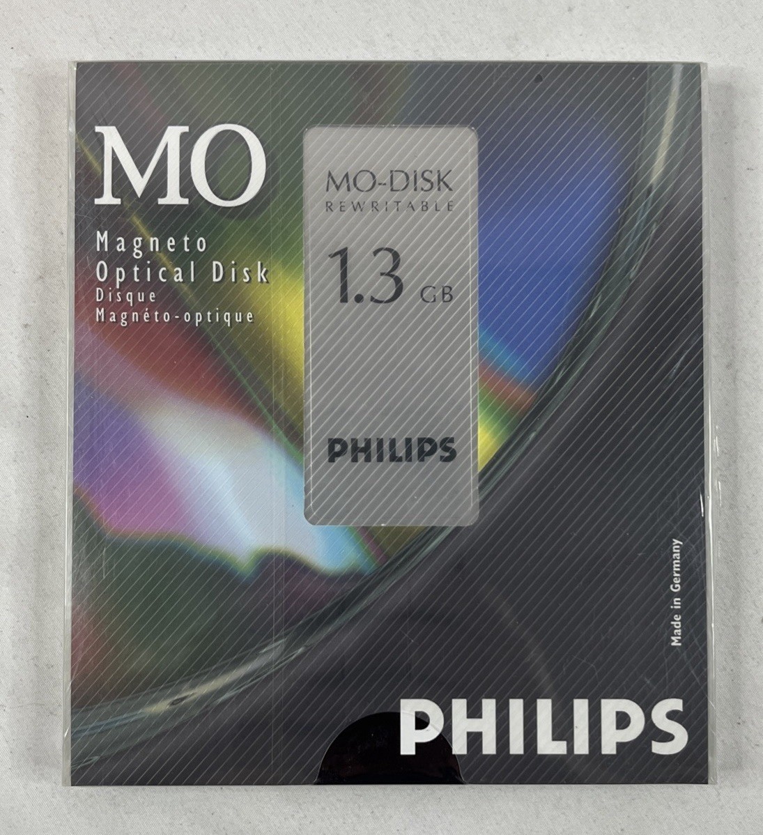 Philips 1.3gb Rewritable Magneto Optical Disc, MO-Disk, 5.25" 130mm