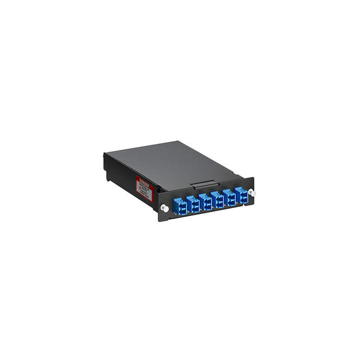 Leviton SPLCS-12L LC Duplex Singlemode SDX 12-Fiber Pigtail Fusion Splice Module