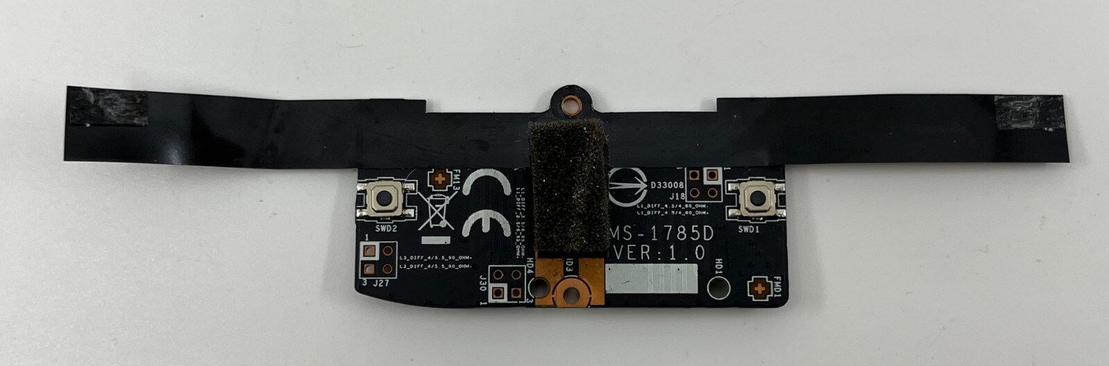 MS-1785D Genuine Touchpad Button Board for MSI GT72VR 6RE Dominator Pro