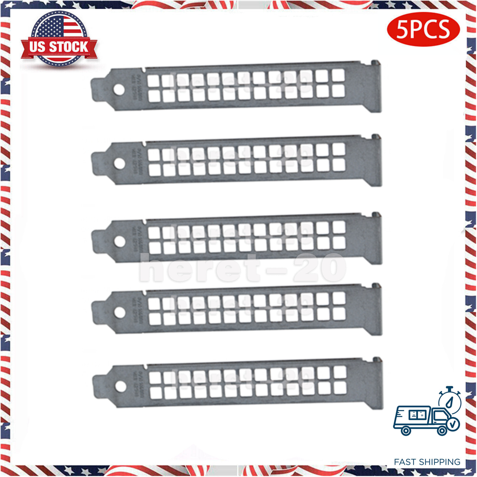 5PCS N680D For Dell Optiplex Full Height PCI Blank Slot Cover 7010 960 7020 9020