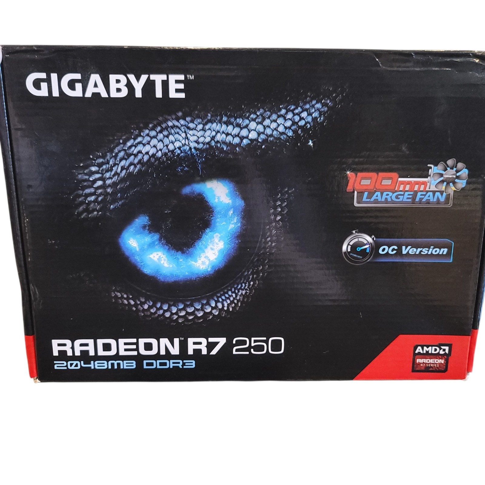 GIGABYTE AMD Radeon R7 250 2GB DDR3 Ultra Cooling OC PCIe 3.0 HDMI DVI-D