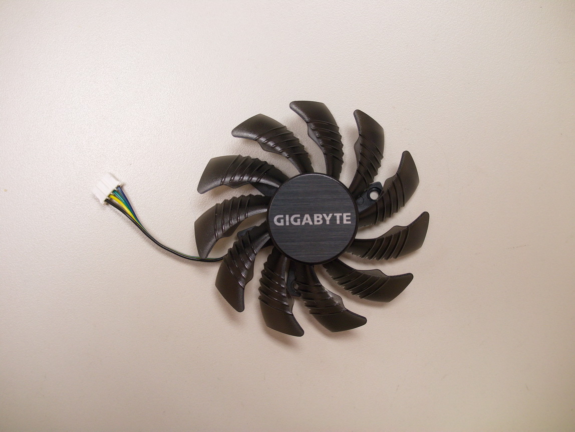75mm 4 Pin Fan Power Logic PLD08010S12HH Gigabyte GTX960 970 980 Video Card USA