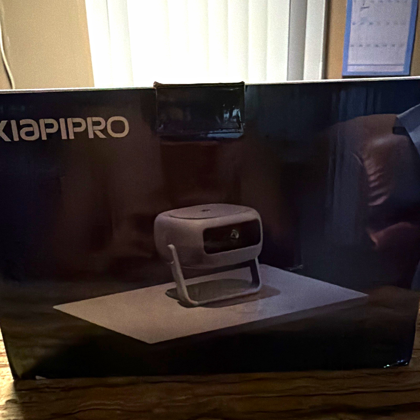 XIAPIPRO S3-Pro 1080P HD LED LCD Projector Bluetooth HDMI USB Portable White
