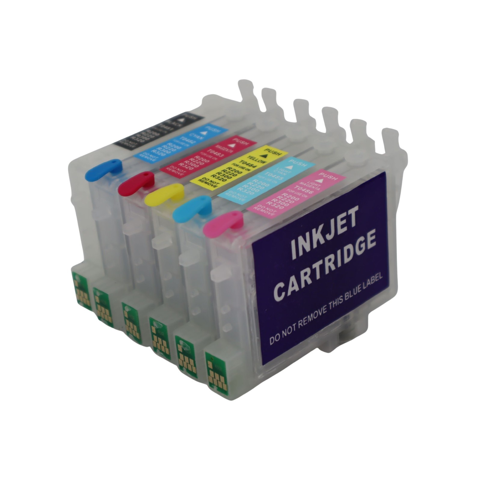 T048 Refillable Ink Cartridges for Epson R200 R220 R300 R320 R340 printers
