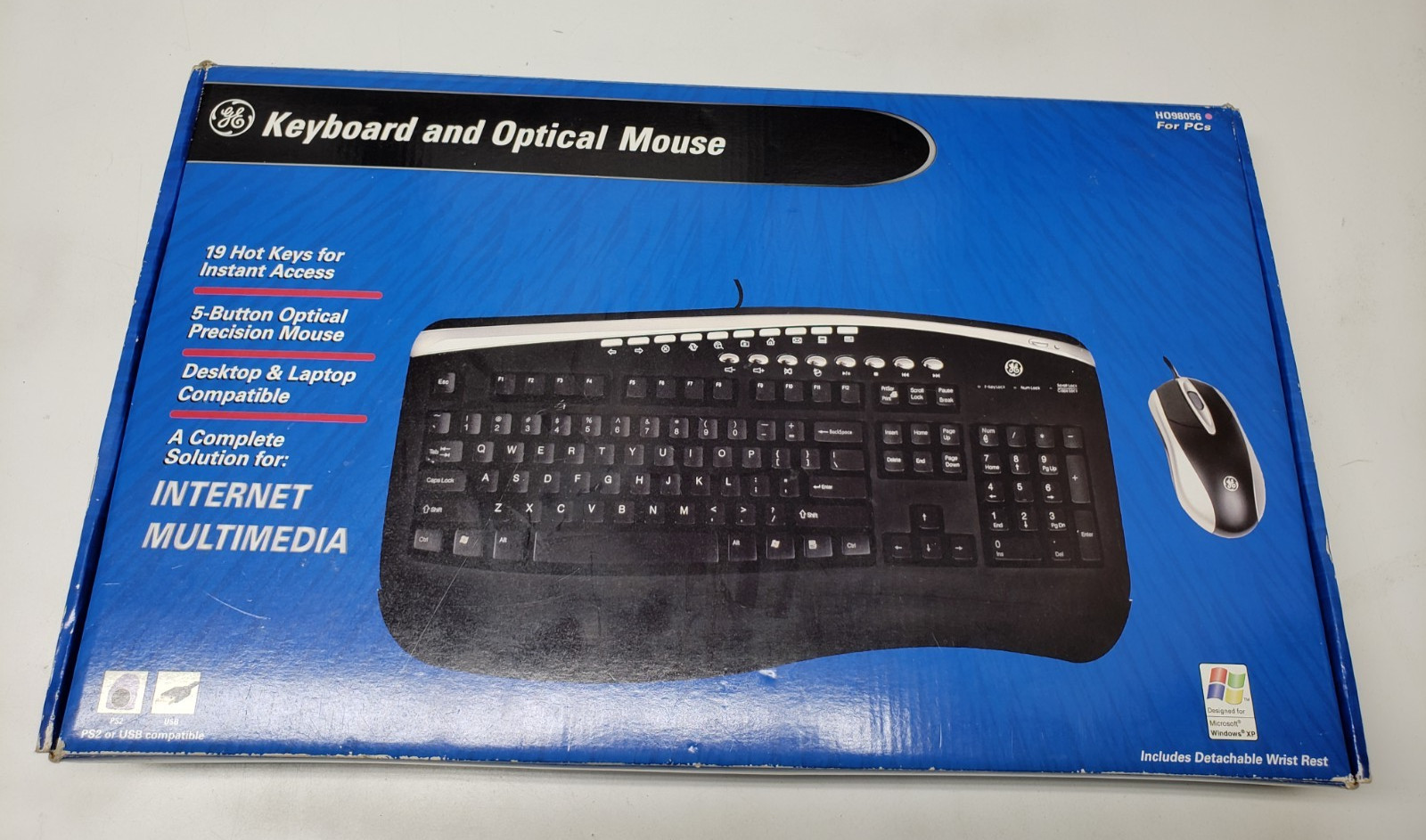General Electric - Keyboard and Optical Mouse Model: 098056