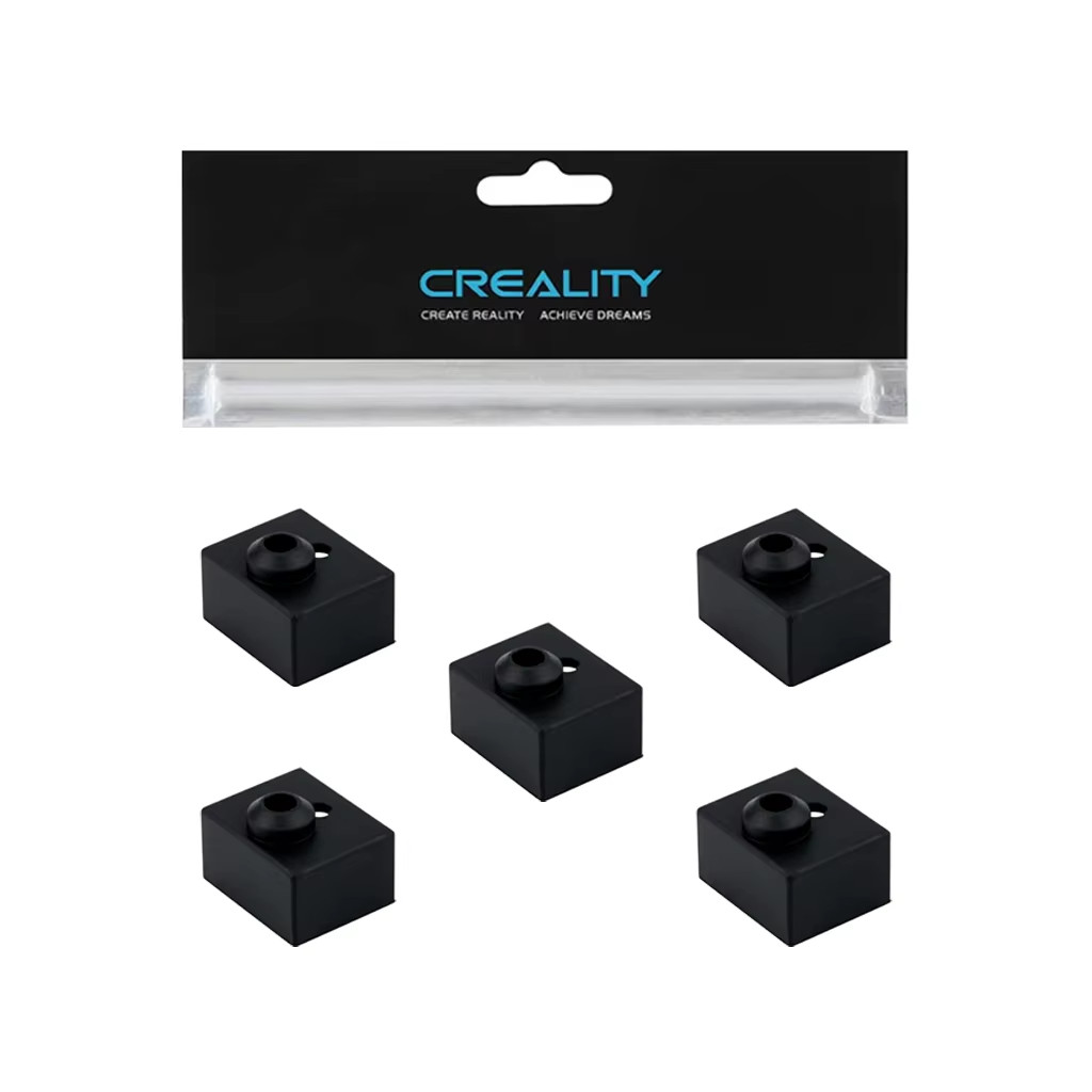 5PCS 3D Printer Hotend Silicone Sock Heater Block Silicone Cover for  Ender 3 S1