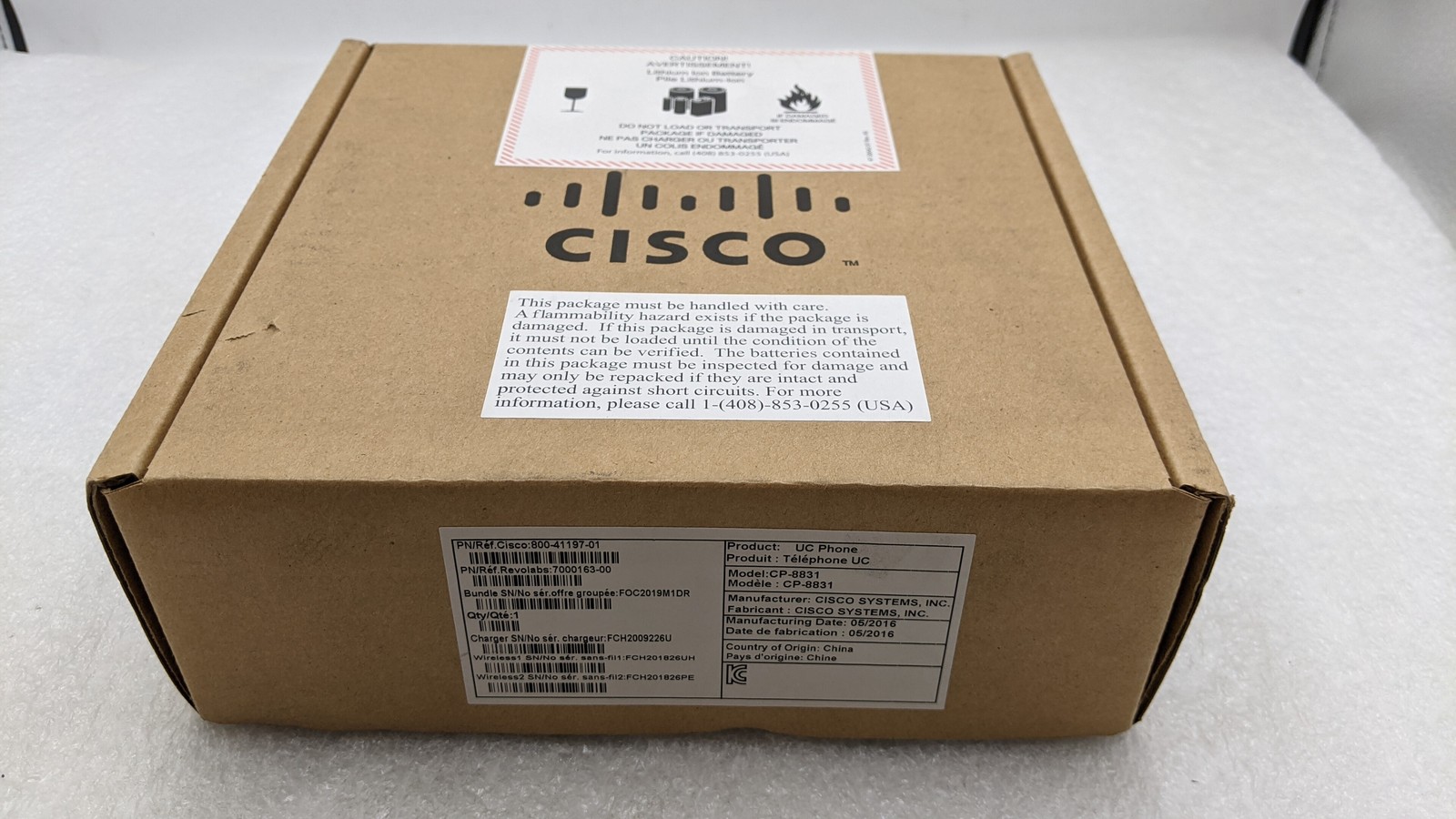 OPBX Cisco CP-8831-MIC-WRLS Wireless Microphone Kit for IP Conference Phone 8831