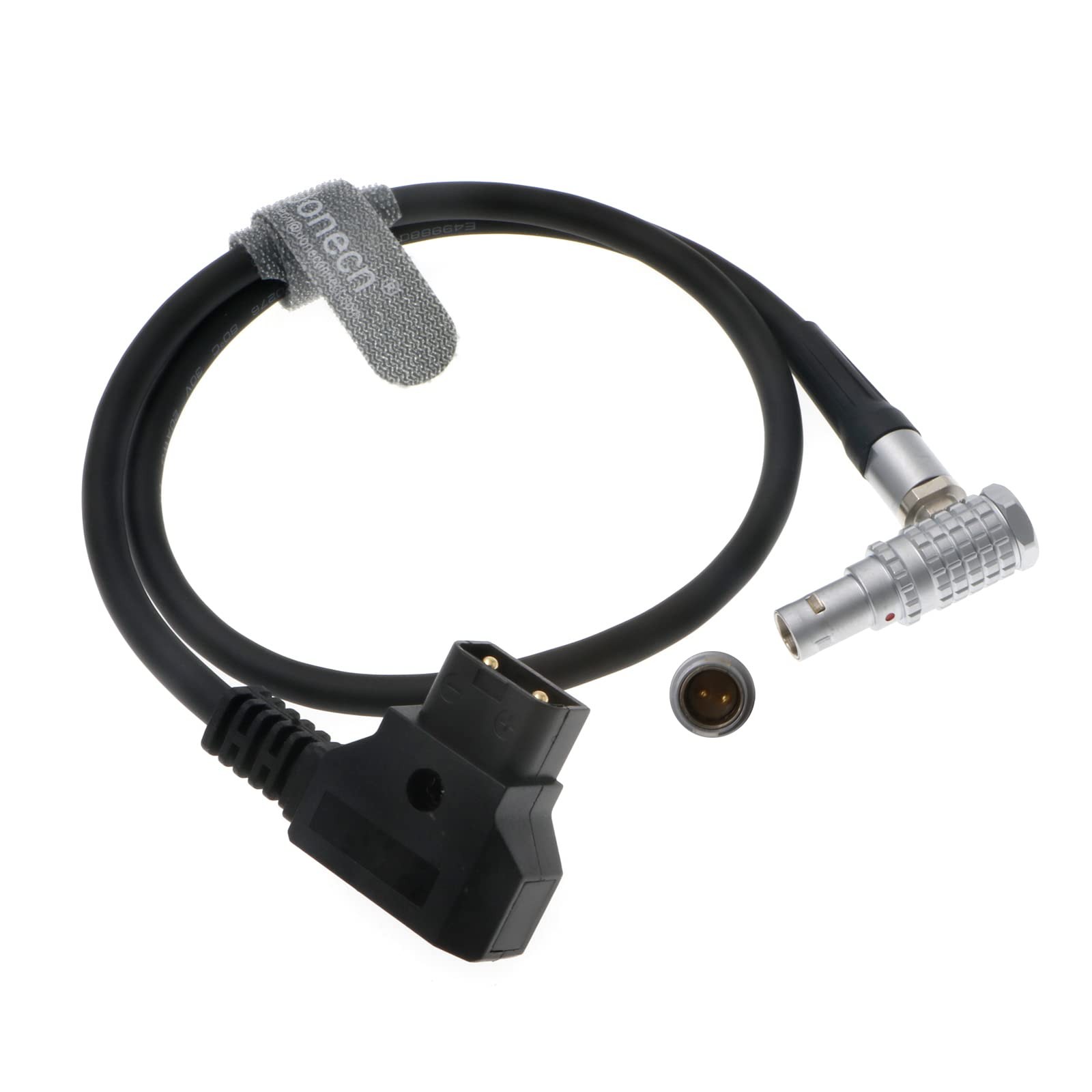 DTap to 0B 2Pin Male Right Angle Power Cable Teradek Bond Bolt SmallHD