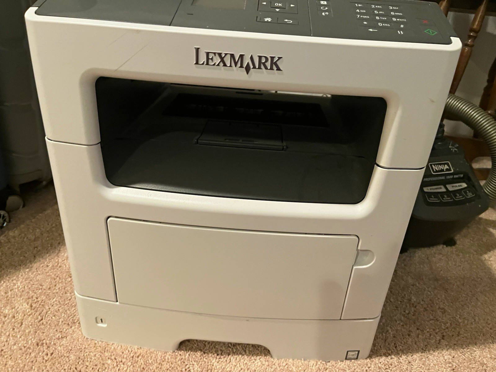 Lexmark MX310dn Monochrome Laser All-In-One Printer Duplex Fax USB Ethernet