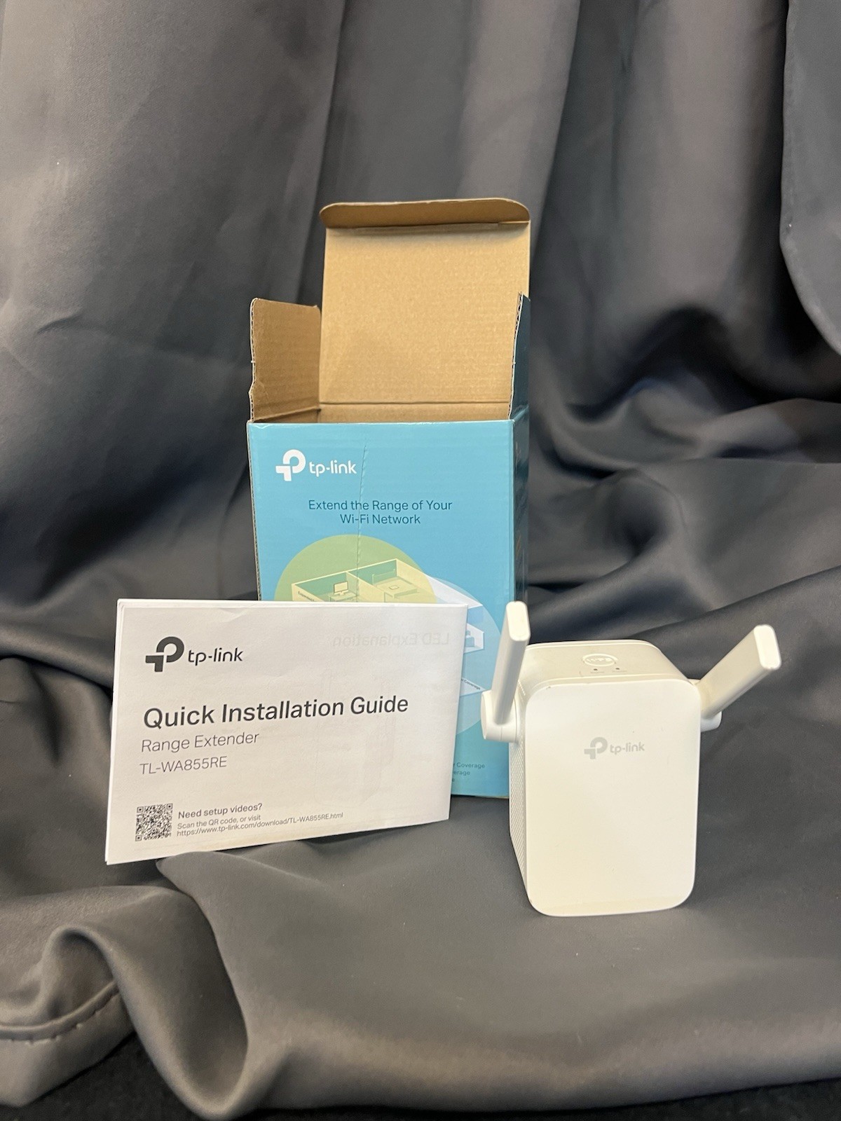 WiFi Extender TP-Link N300 RE105 Single Band WiFi Signal Booster 2.4Ghz
