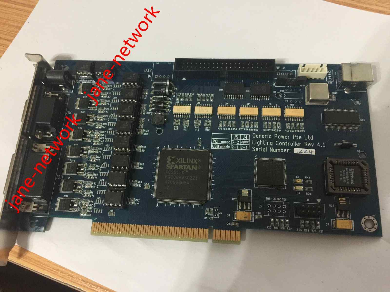 100% test lighting controller rev 4.1 via DHL or Fedex shipping