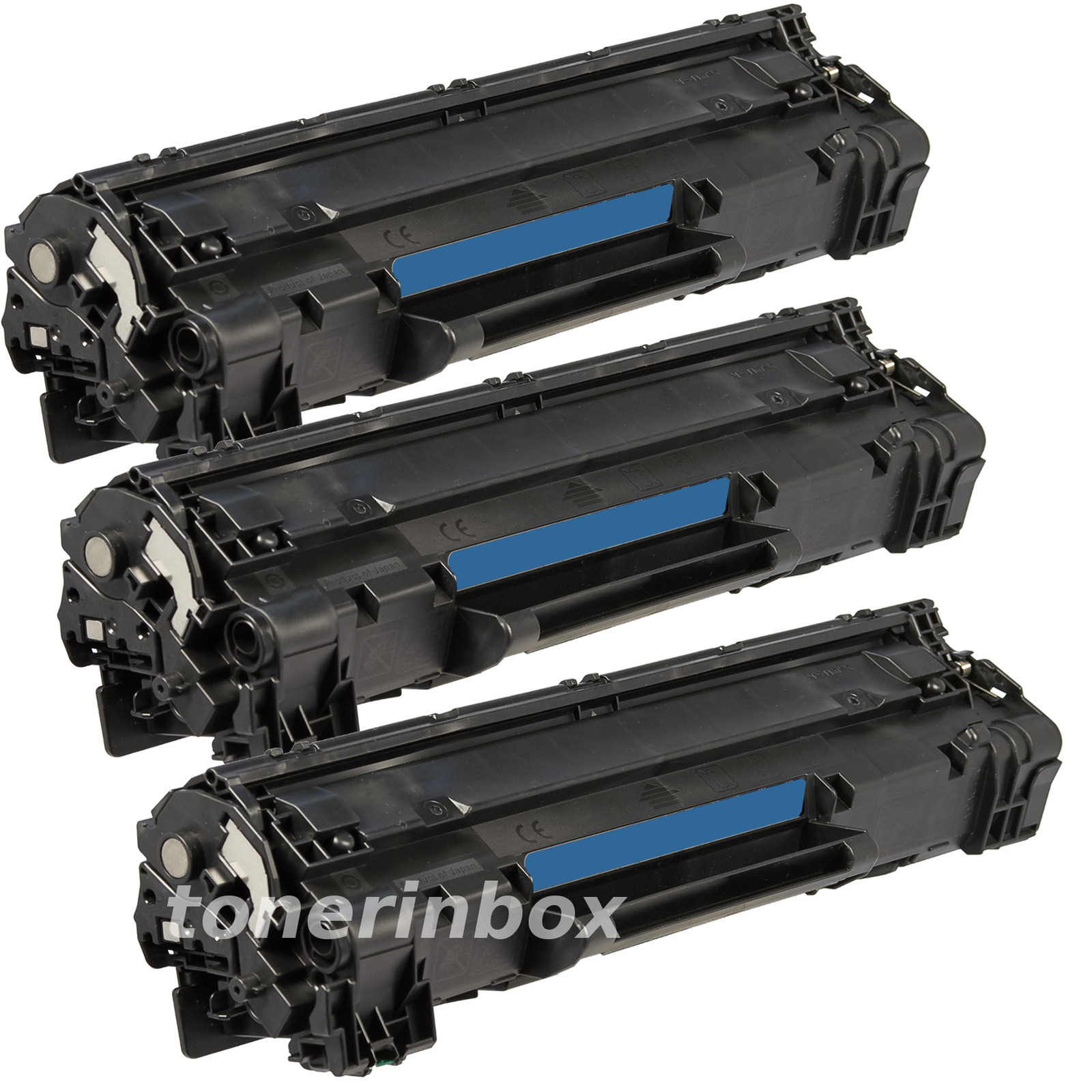 3pk Compatible CE285A 85A Toner For HP Laserjet P1102 P1102W M1132 M1212nf M1217