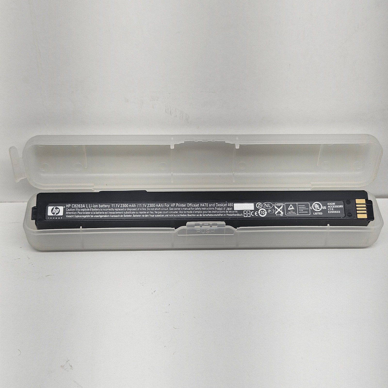 Genuine HP C8263A Li-Ion Battery 11.1V 2300mAh OfficeJet H470 DeskJet 460 OEM