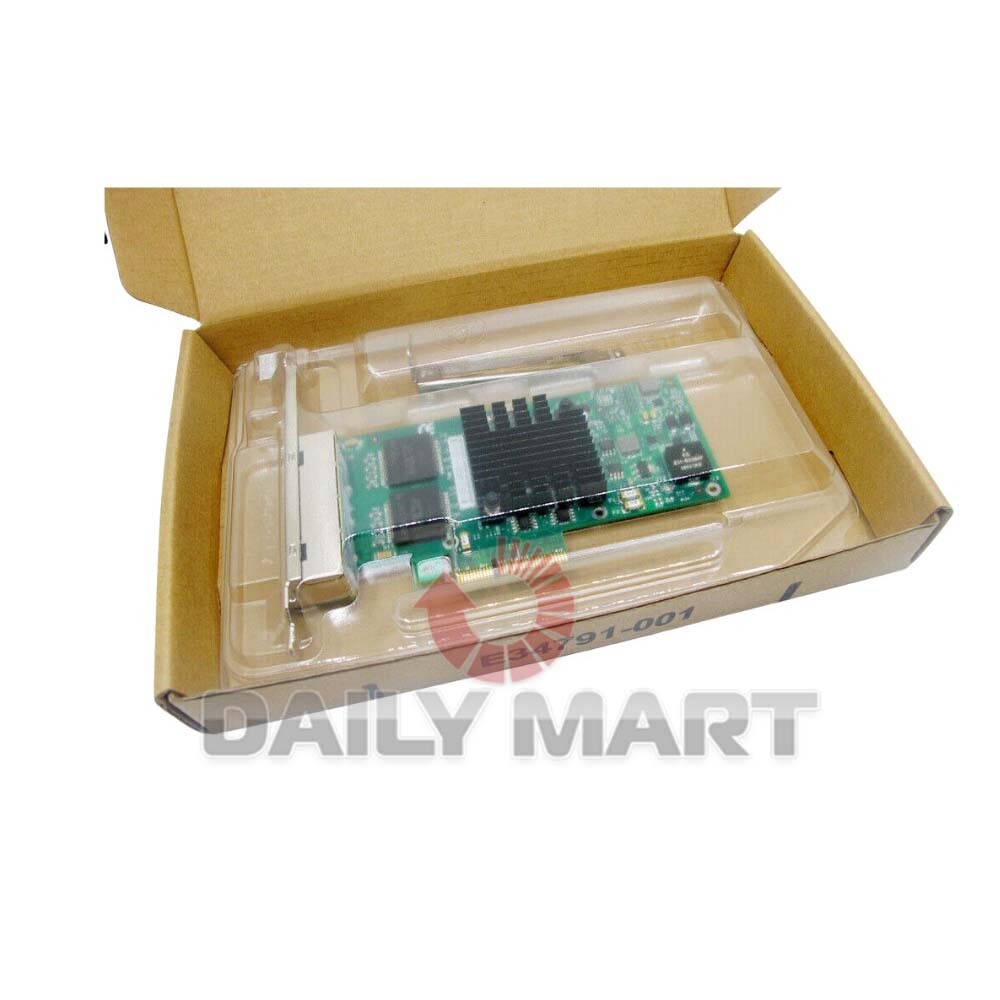New In Box DELL I350-T4 Ethernet Adapter RJ45 Intel I350-T4 K9CR1 THGMP 9YD6K
