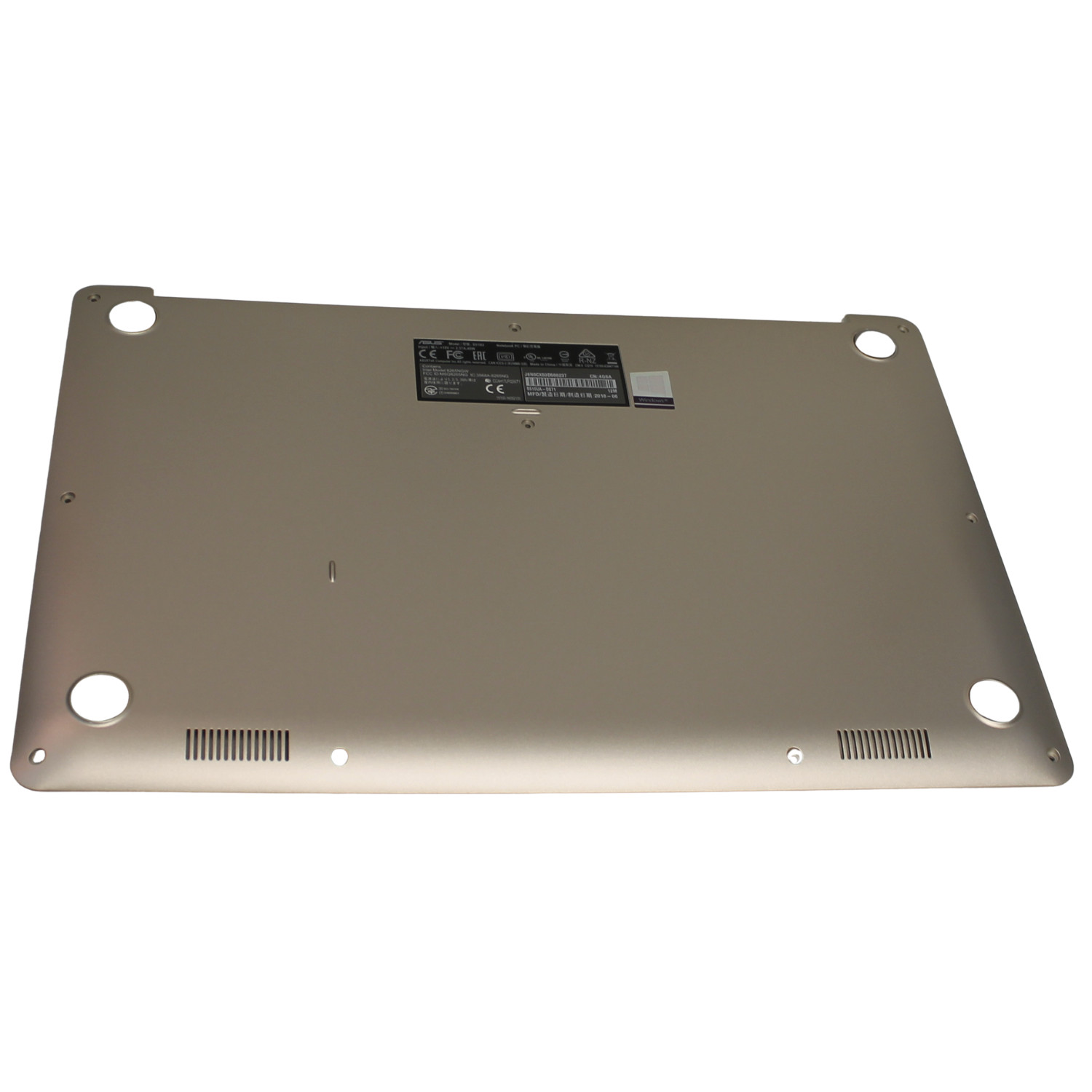 90NB0FQ5-R7D010 ASUS BOTTOM BASE COVER GOLD VIVOBOOK S15 S510UN-EH76 "GRADE A"