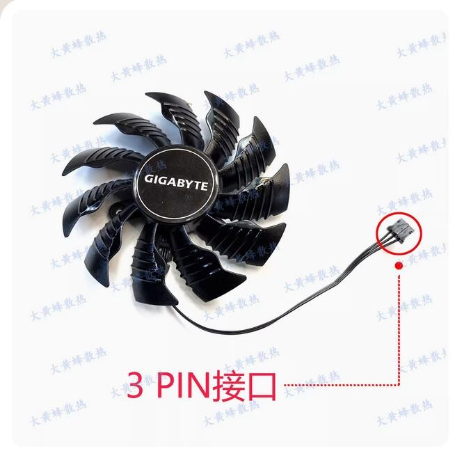 Graphics Card Single Fan PLA09215S12 For GIGABYTE GTX1650 1650S GDDR6 ITX New