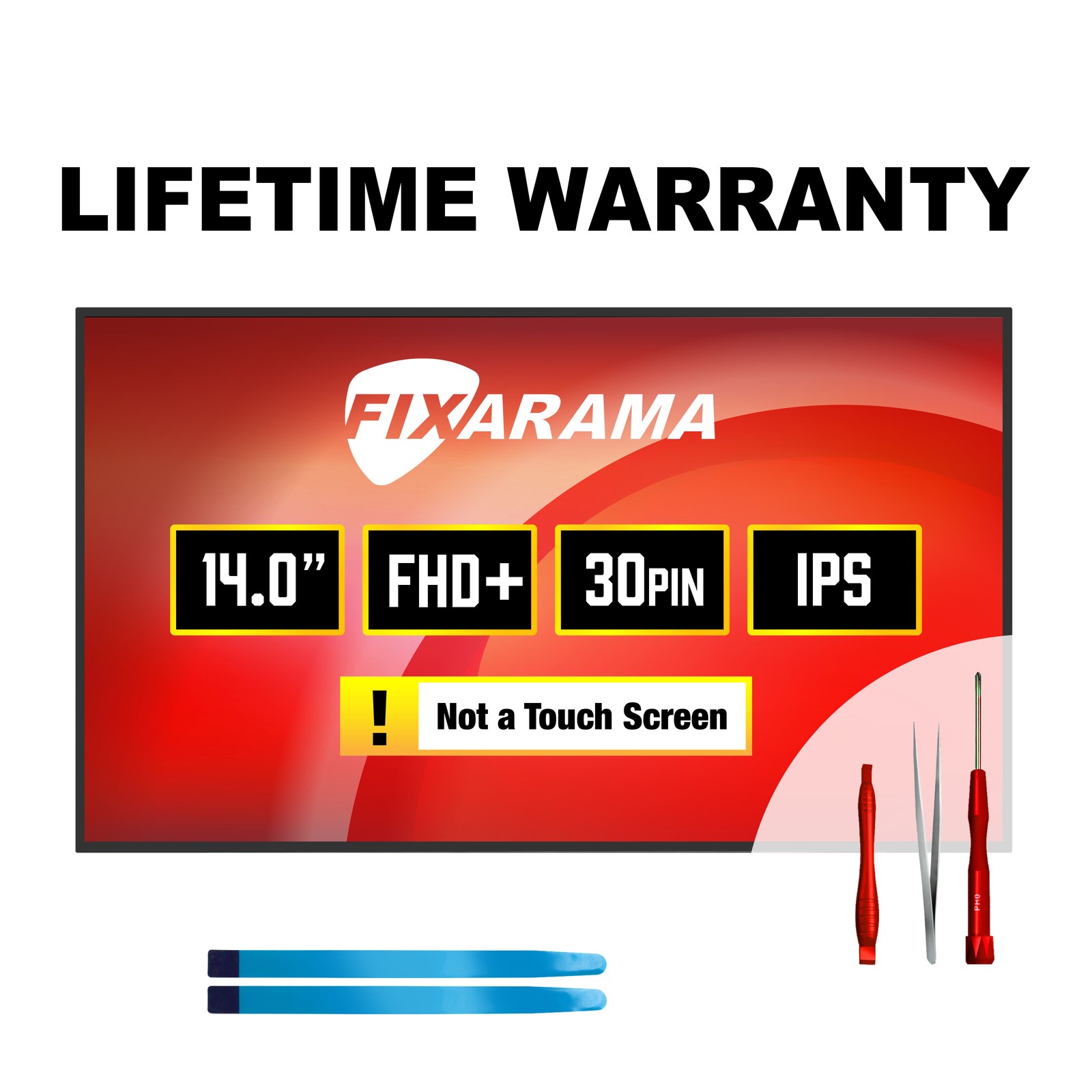 LP140WU2(SP)(D1) LP140WU2-SPD1 FHD+ IPS LCD Screen + Tools GRADE A+ FIXARAMA