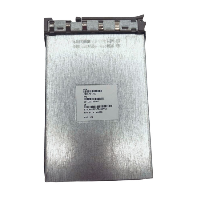 Cisco UCS-SD480G0KHY-EP 480GB 6G SATA 2.5" Solid State Drive in a 3.5" Tray w60