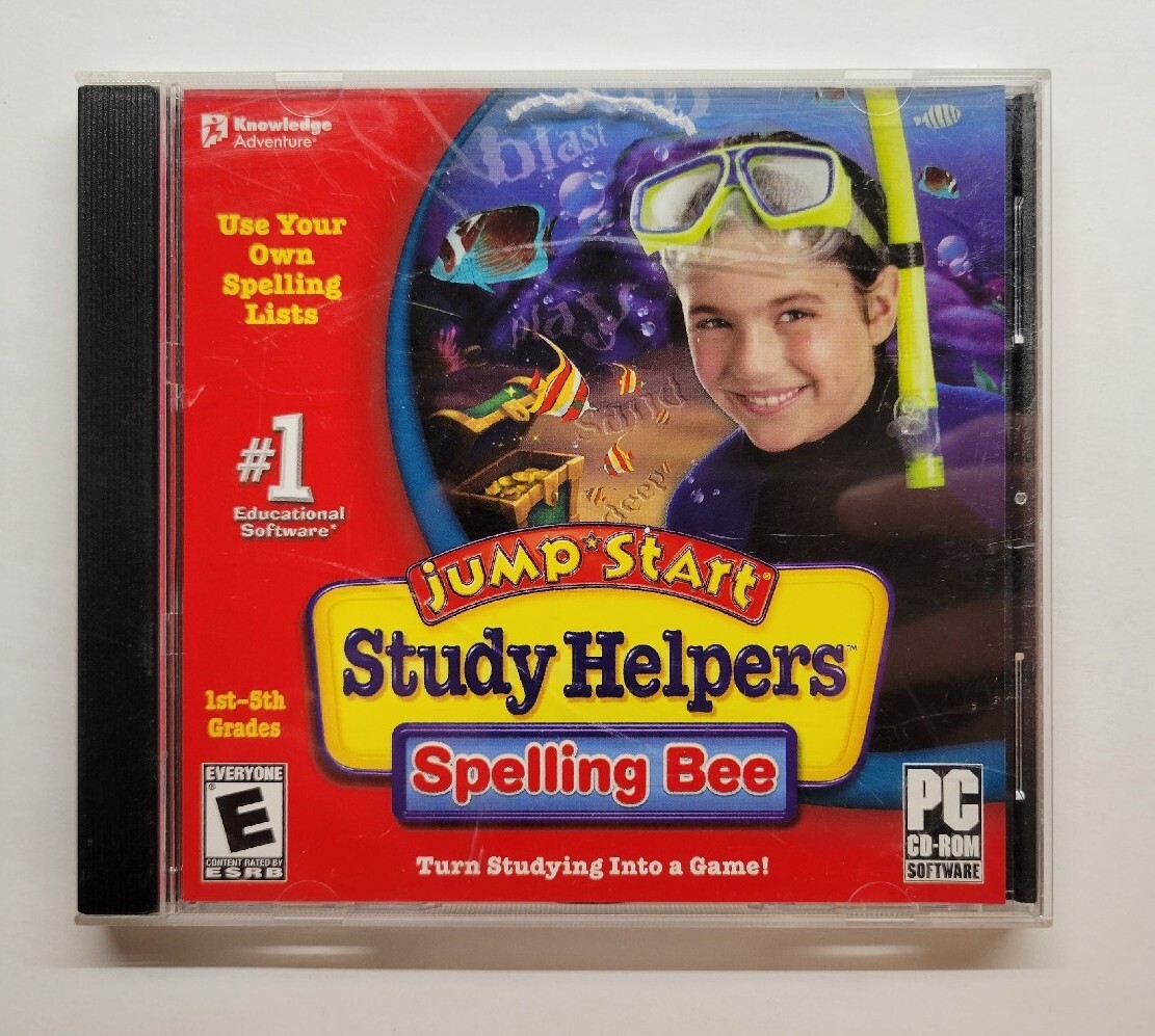 JumpStart Study Helpers: Spelling Bee (PC CD-ROM, 2007)
