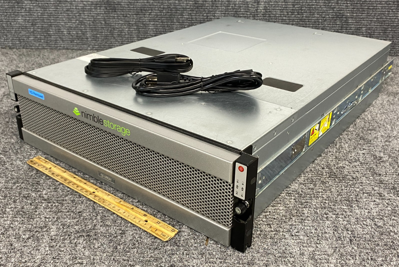 Nimble Storage CS200 16-Bay Storage Array CS260 w/ Power Cords, 2x PSU (As Is)