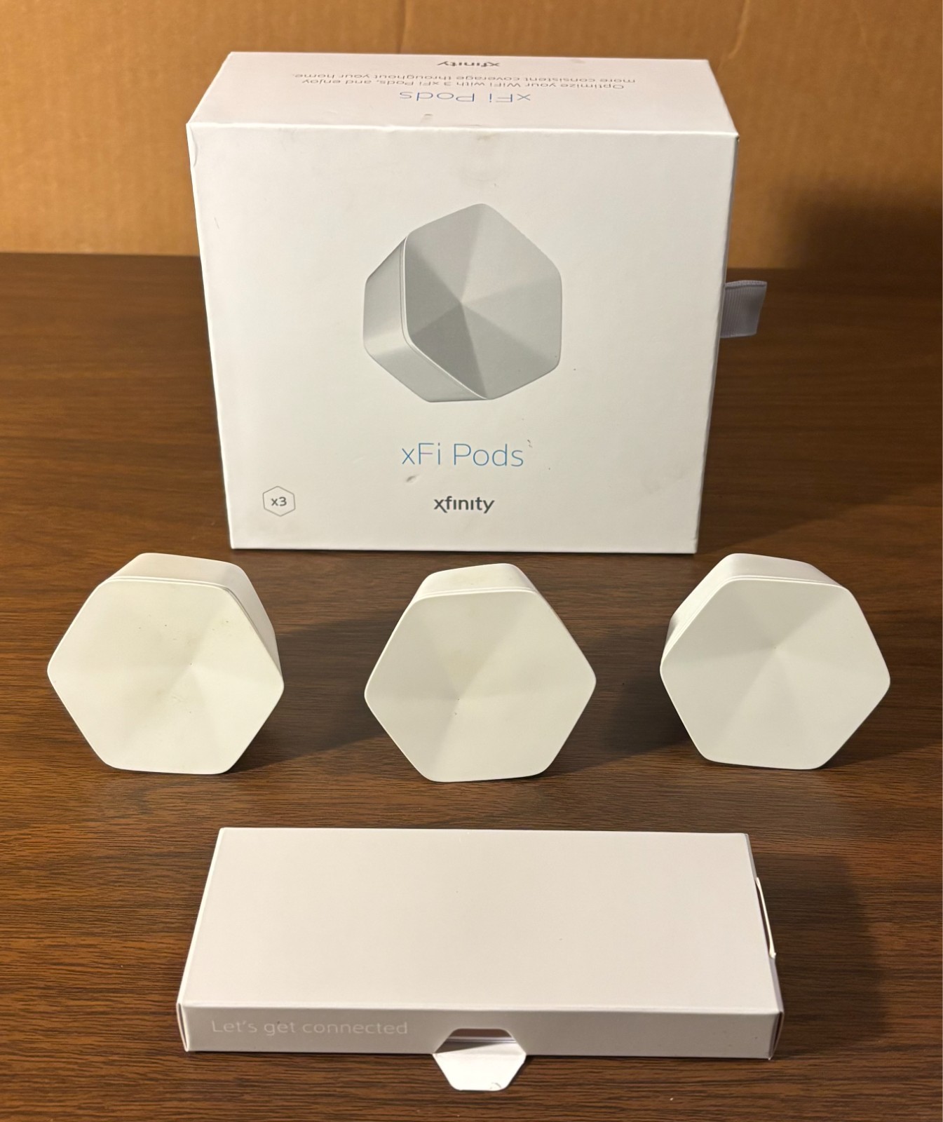 Xfinity xFi Pods WiFi Network Range Extender 1st Generation XE1-S (Set Of 3) GUC