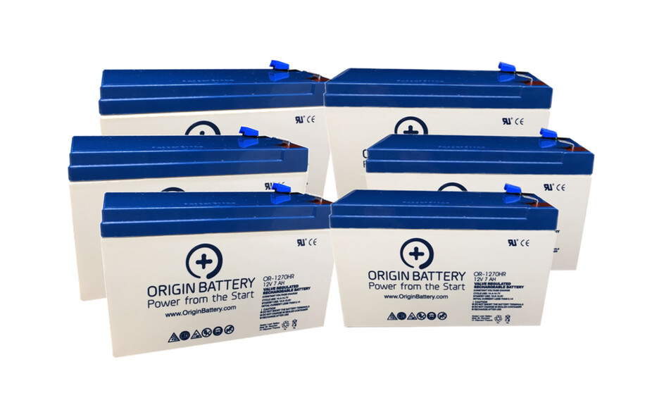 Tripp-Lite SUINT3000RTXL3U Battery Replacement Kit - 6 Pack 12V 7AH High-Rate