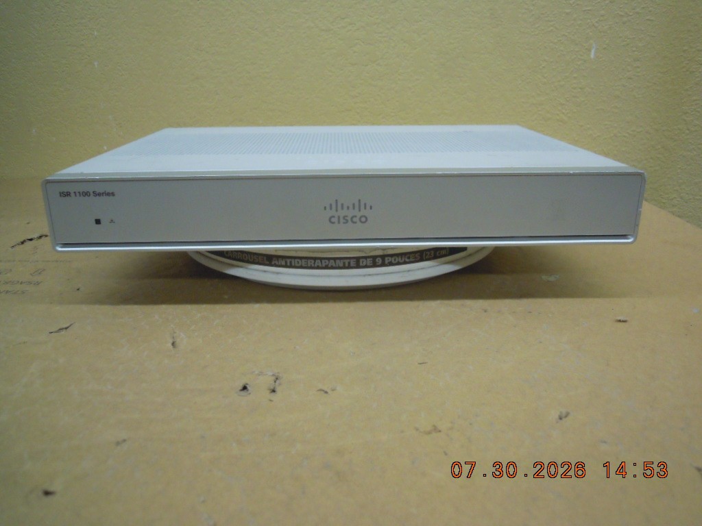 Cisco ISR 1100 Series C1111-4P V01 Services Integrated Router | Tested | NO A/C