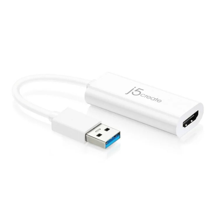 BNIB j5 create USB to HDMI Full HD 1080p MULTI-MONITOR Adapter 