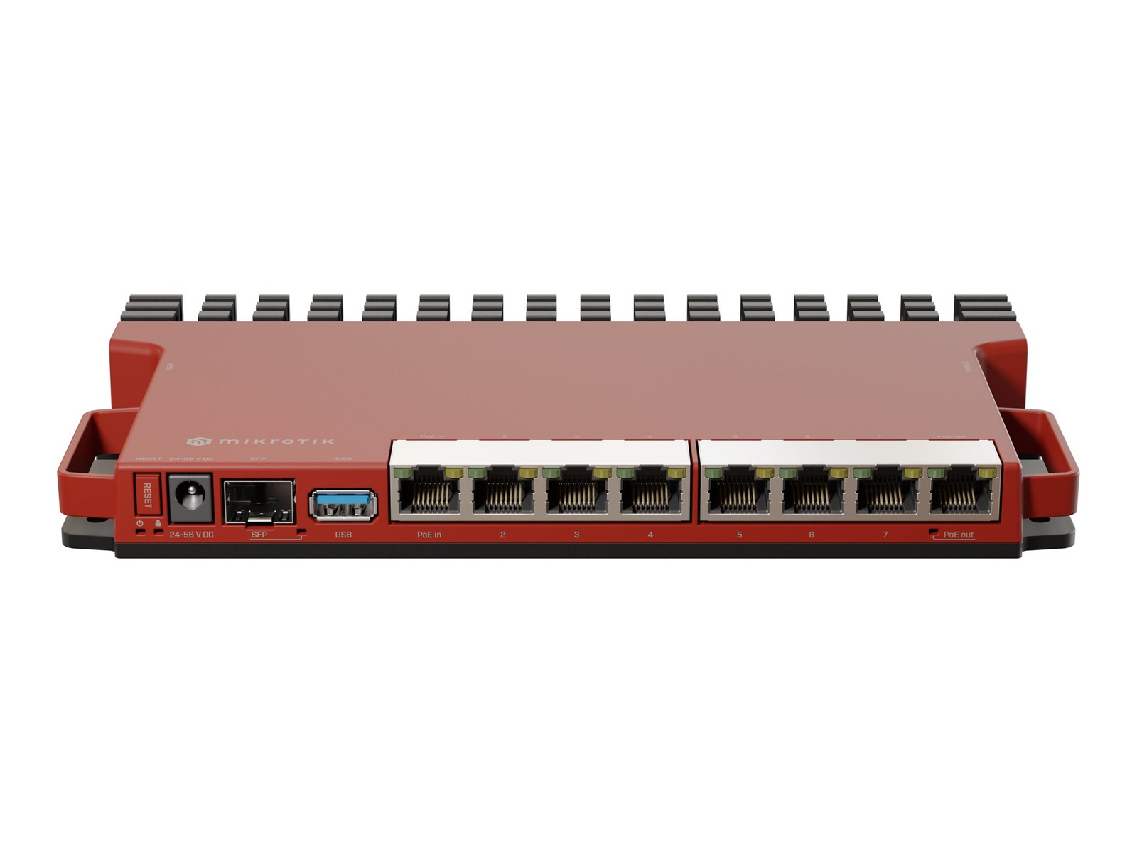 MikroTik L009 Series L009UiGS-RM Router Router 1Gbps 9-Port 64-Bit IPSec Dual