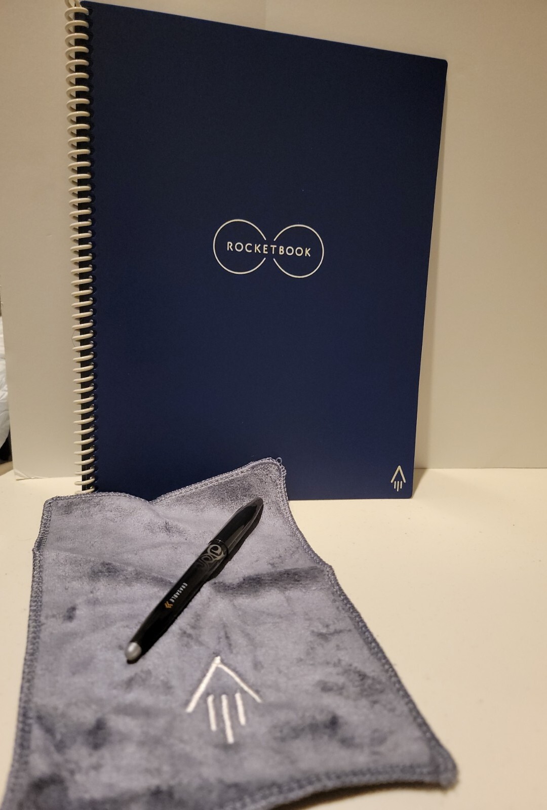 Rocketbook Smart Reusable Notebook - Dot-Grid Eco-Friendly Notebook With Pen
