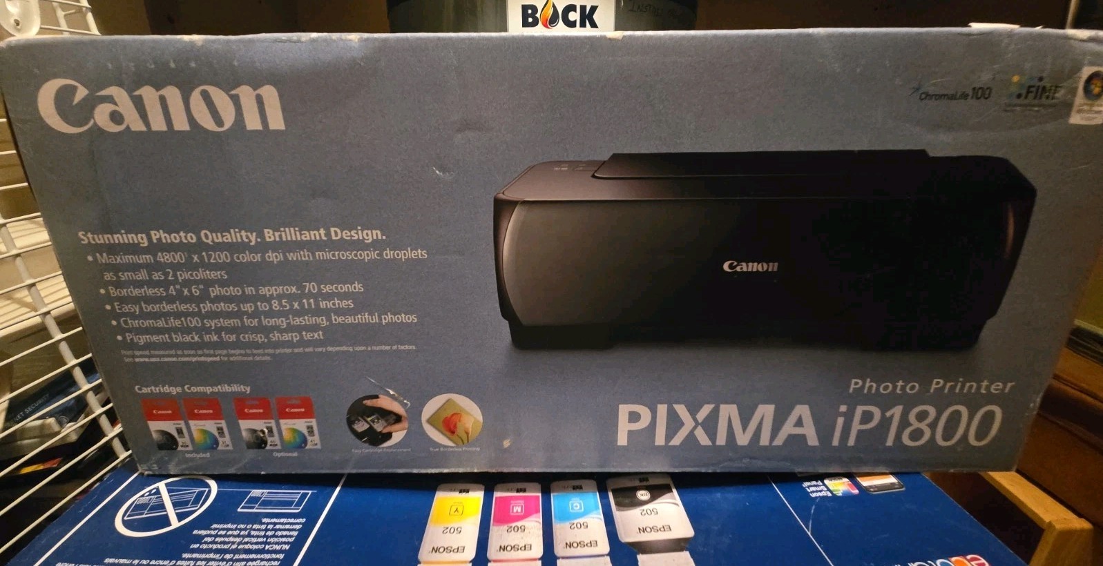 Canon PIXMA iP1800 Photo Printer Sealed In Box