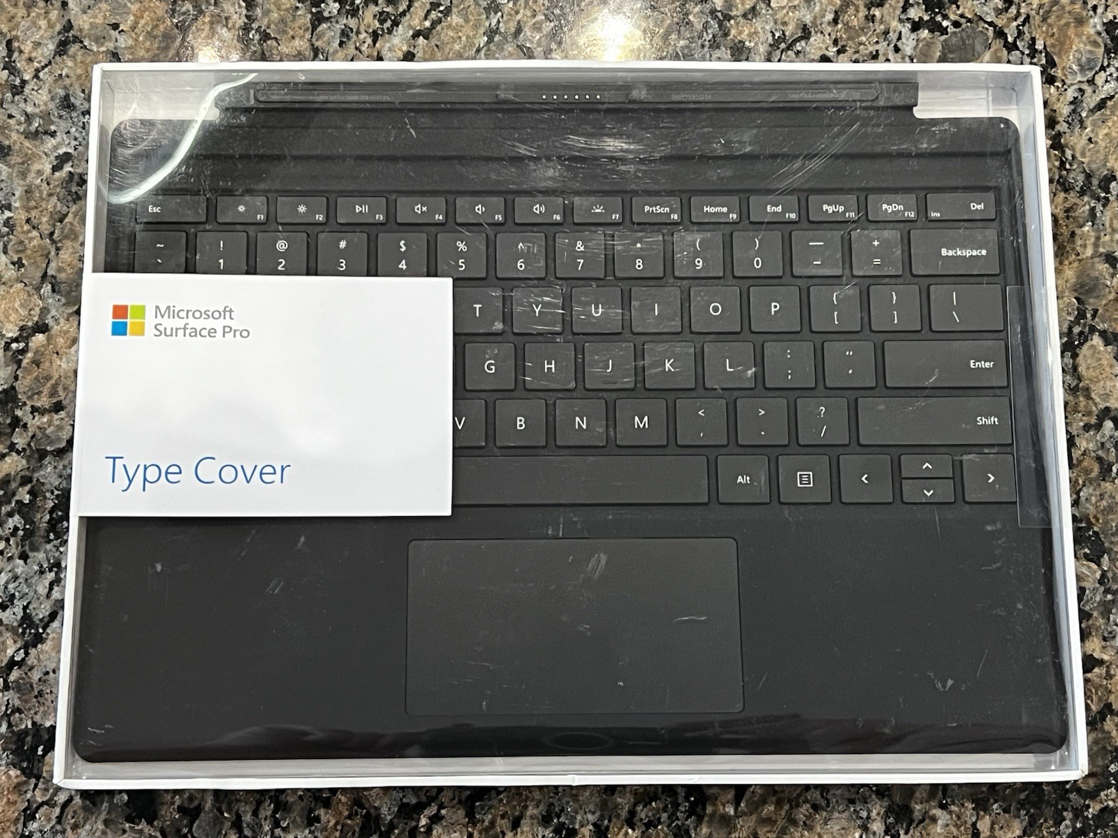 Microsoft Surface Pro Type Cover FMM-00001 Model 1725 Black New SEALED