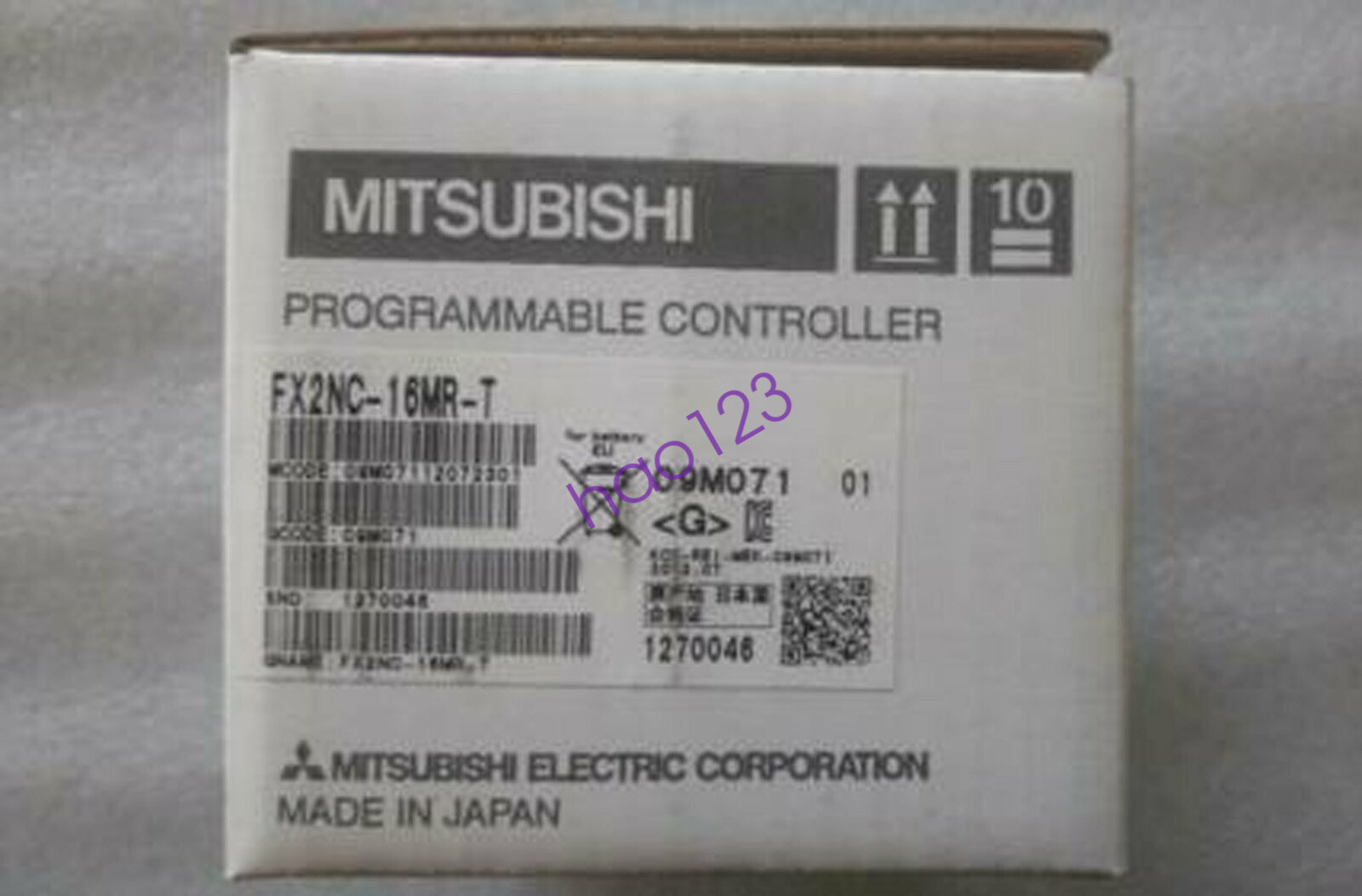 Mitsubishi New FX2NC-16MR-T Programmable Controllers  DHL/FedEx