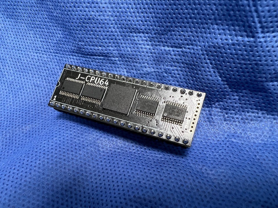 J-CPU64 Commodore 64 (C64) MOS 6510 or 8500  Replacement