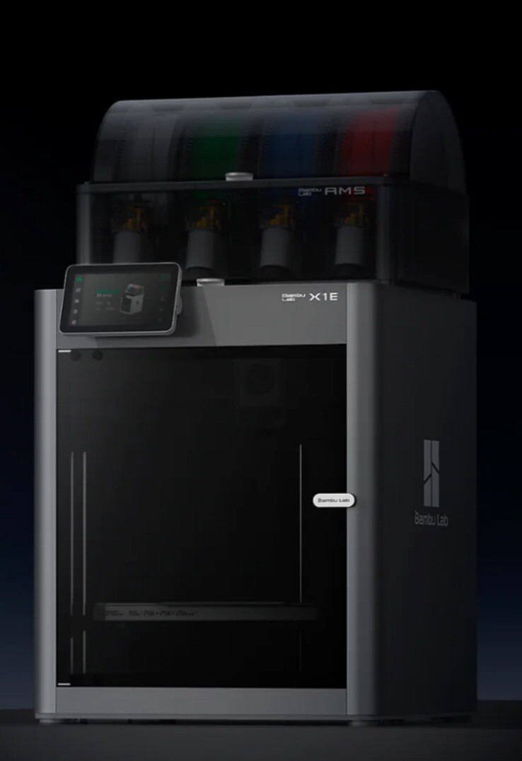 Bambu Lab X1E Ai Powered High Speed Secure Network 3D Printer Combo X1 E AMS
