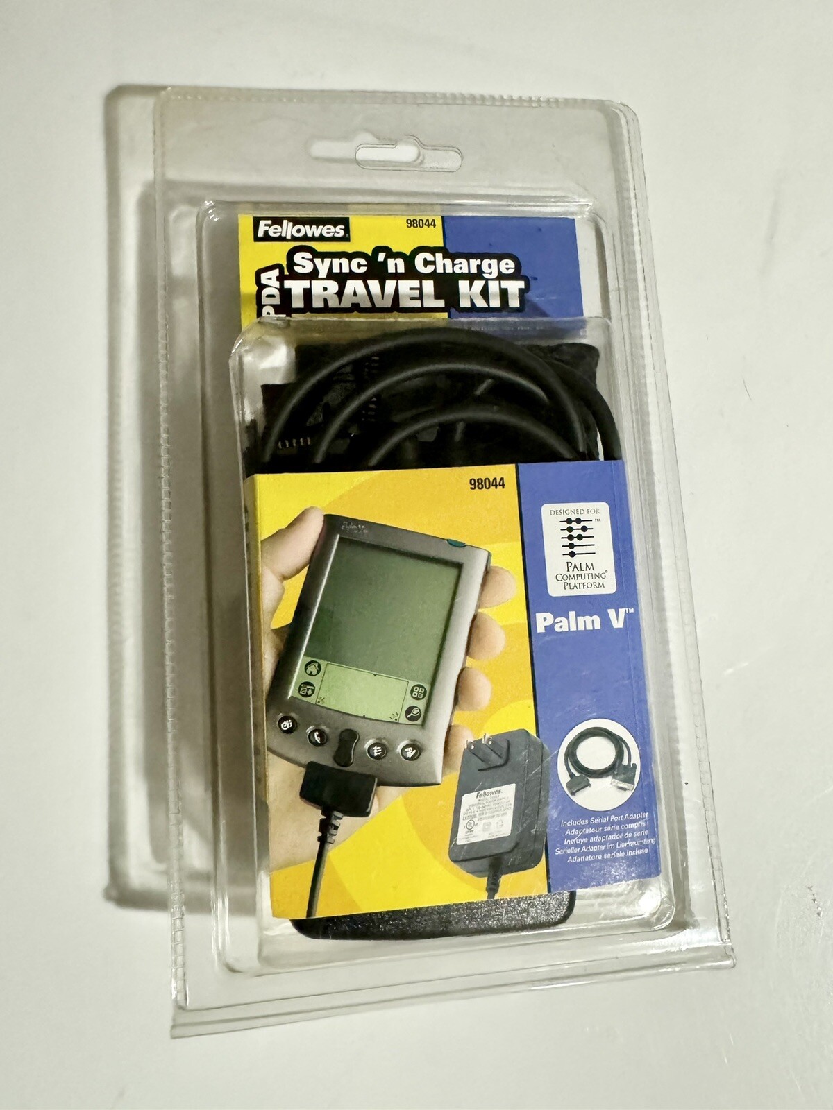 Fellowes PDA Sync 'N Charge Travel Kit 98044 Palm V NEW - SHIPS FAST