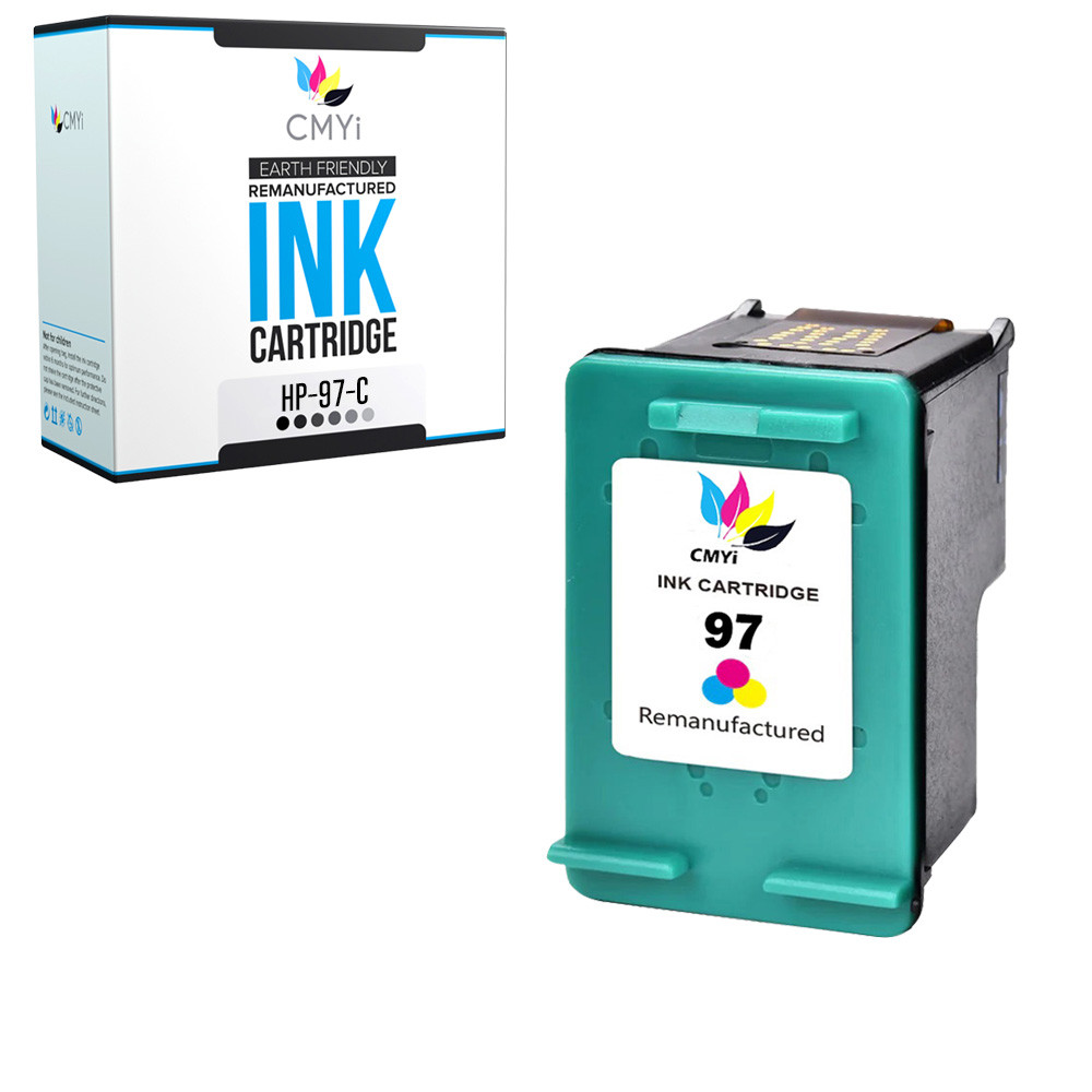 1PK HP 97 Ink Cartridge Color for P PhotoSmart 2605 2608 2610 2610v 2610xi 2613