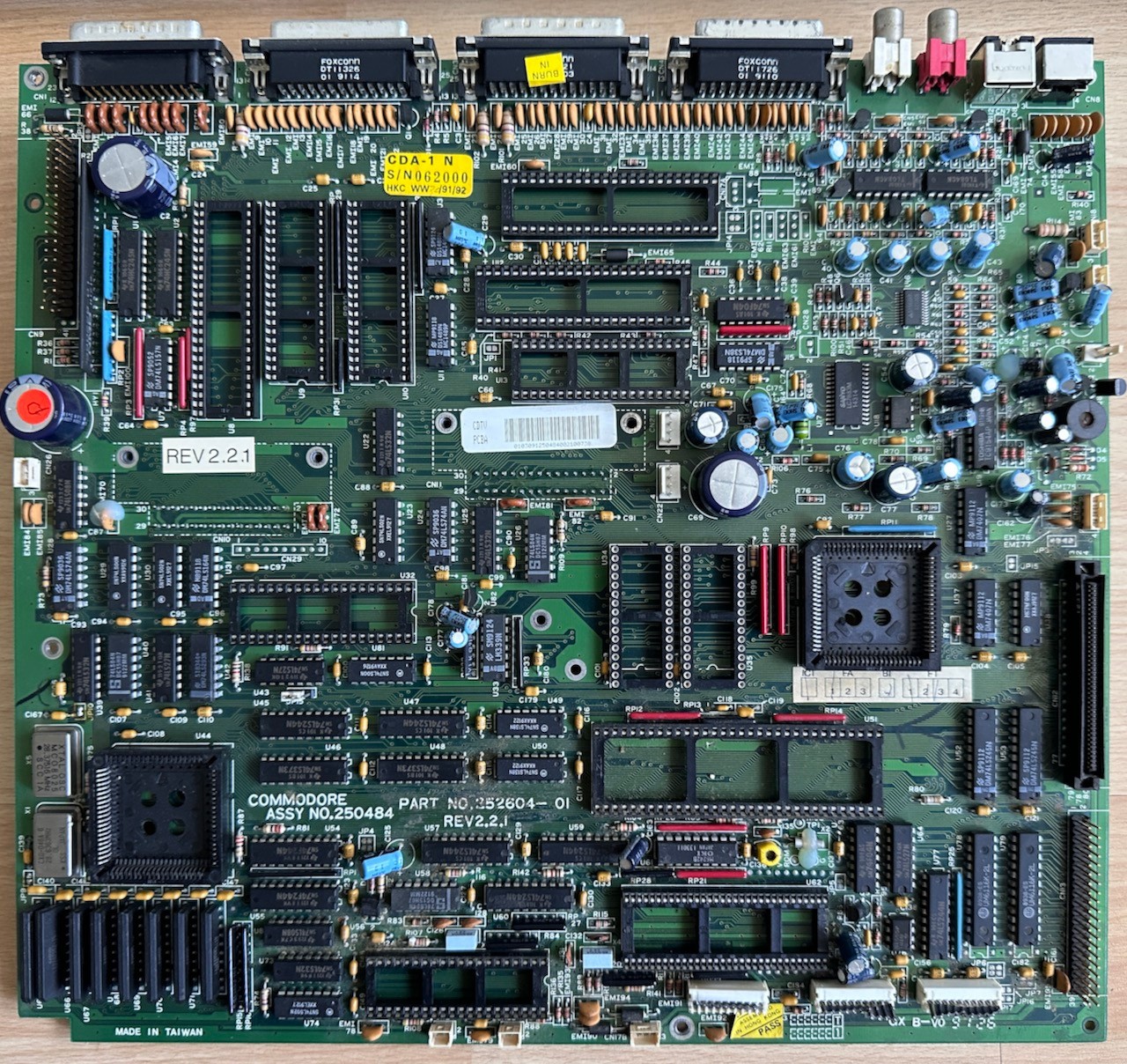 Commodore CDTV Mainboard Without Chips, Not Tested #01 26