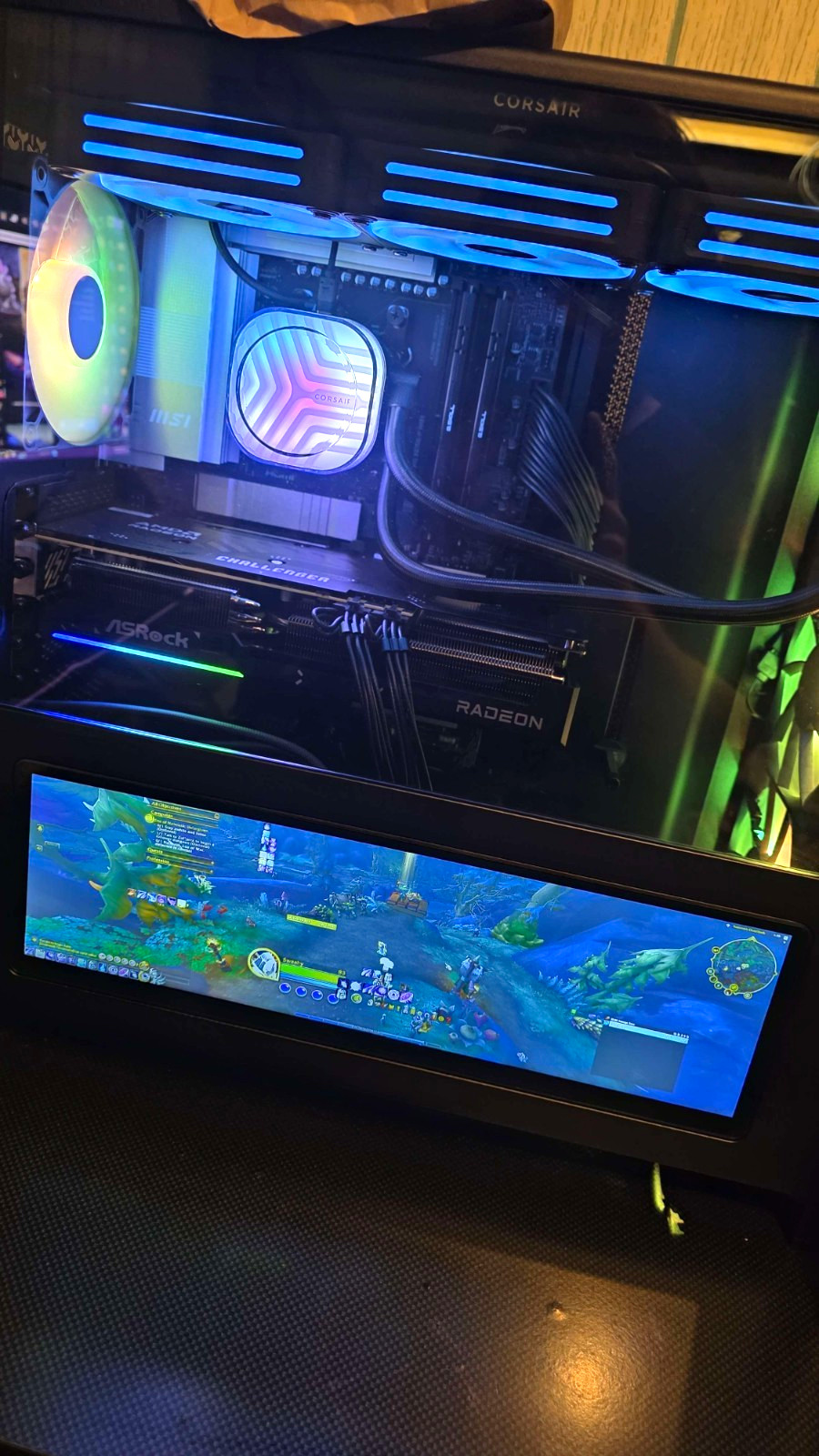 Custom Gaming Desktop Tower PC AMD Radeon, RGB listed till 1 part sells