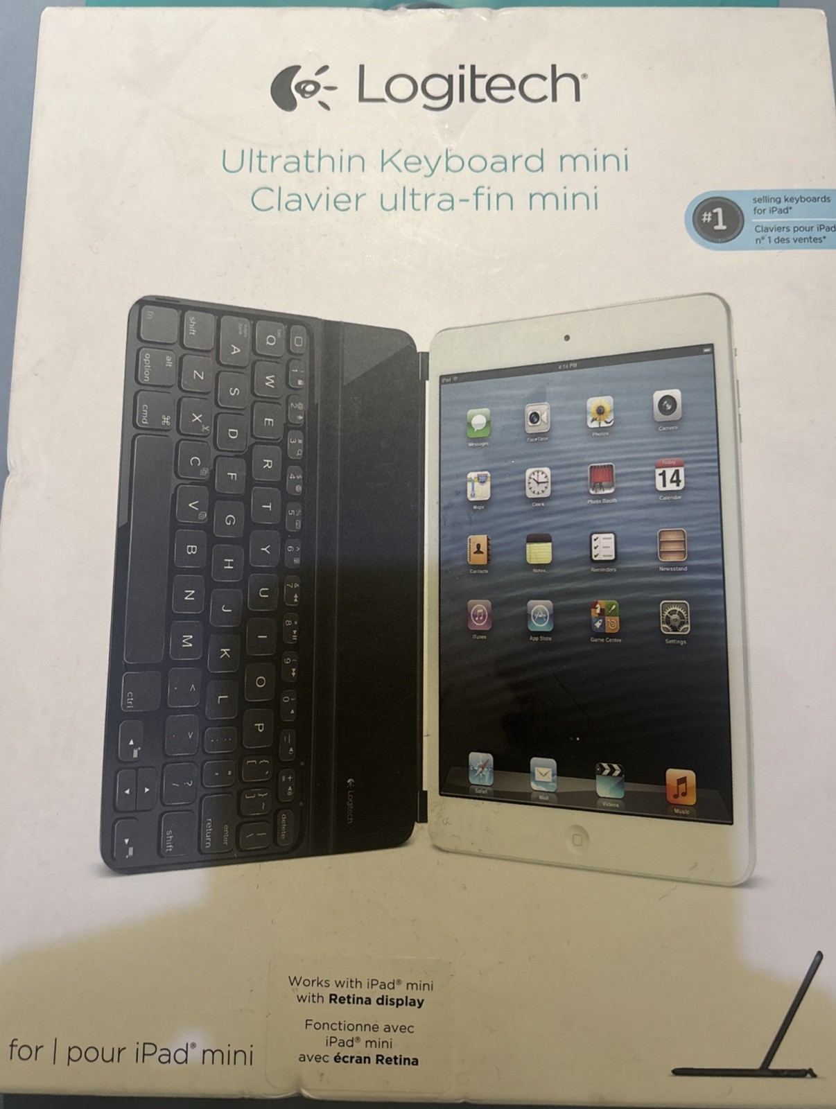 Logitech Ultrathin Mini 920-005021 Wireless Keyboard