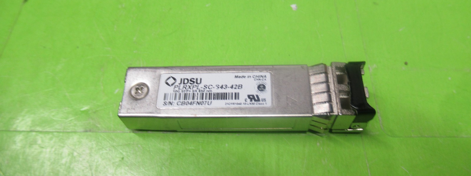 JDSU 10G SFP+ SR 850nm Transceiver Module PLRXPL-SC-S43-42B