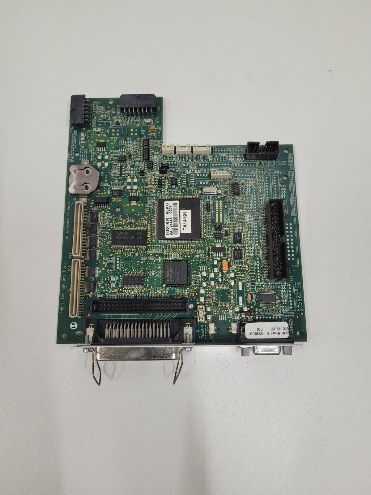 OEM 34901-010 Main Logic Board Rev G for Zebra Z4M+ Z6M+ Thermal Label Printer