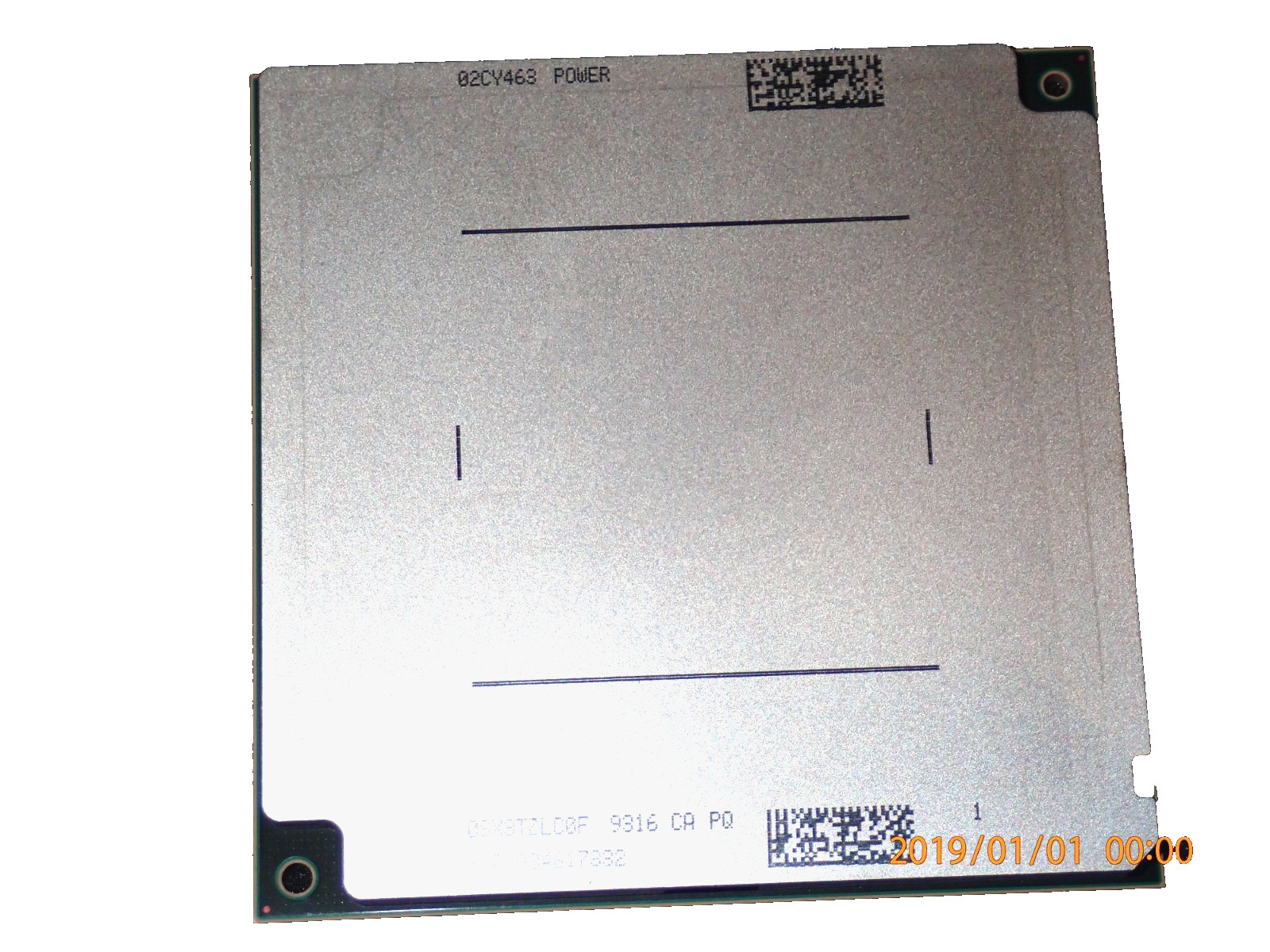 IBM 02CY463 CPU High-performance Power9 Enterprise Server CPU Processor Module