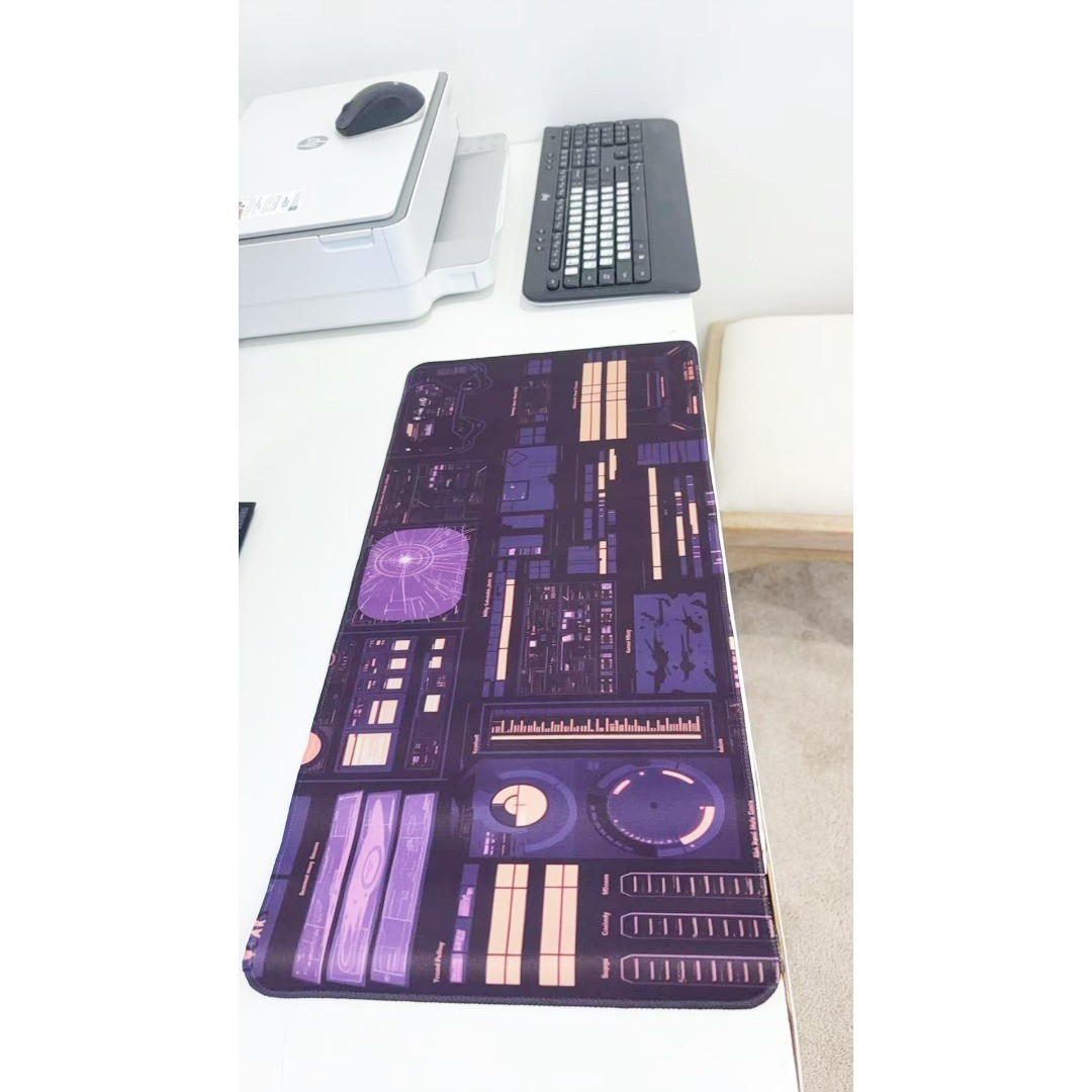 Assorted Design Extended Mouse Pads Anti-Slip Gaming Desk Mats 23.6" X 11.5"