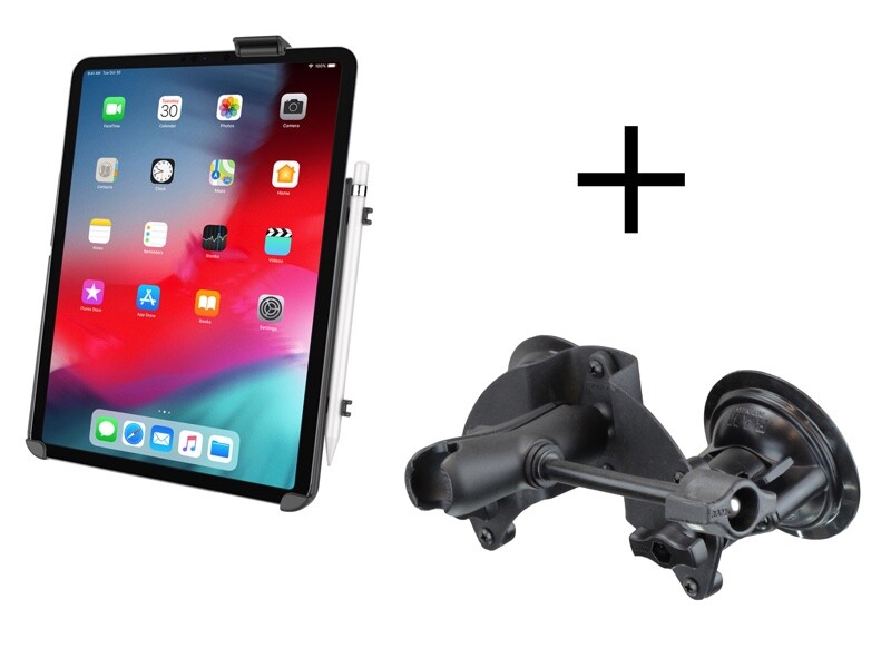 RAM Dual Articulating Suction Cup Mount for iPad Pro 11", iPad Air 4, iPad Air 5
