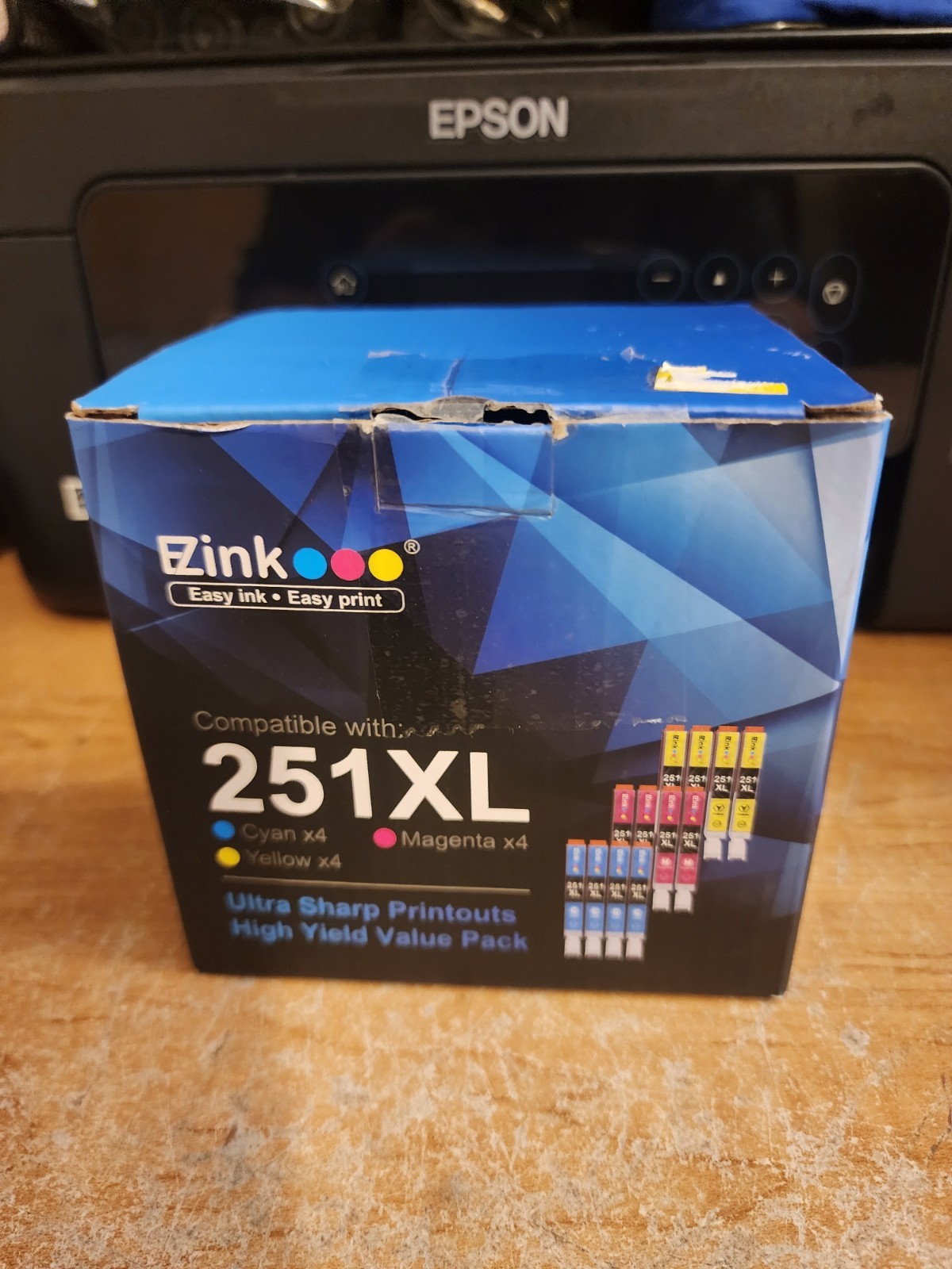 11 Brand New EZInk Compatible Canon Ink Cartridges Black 251XL - Sealed
