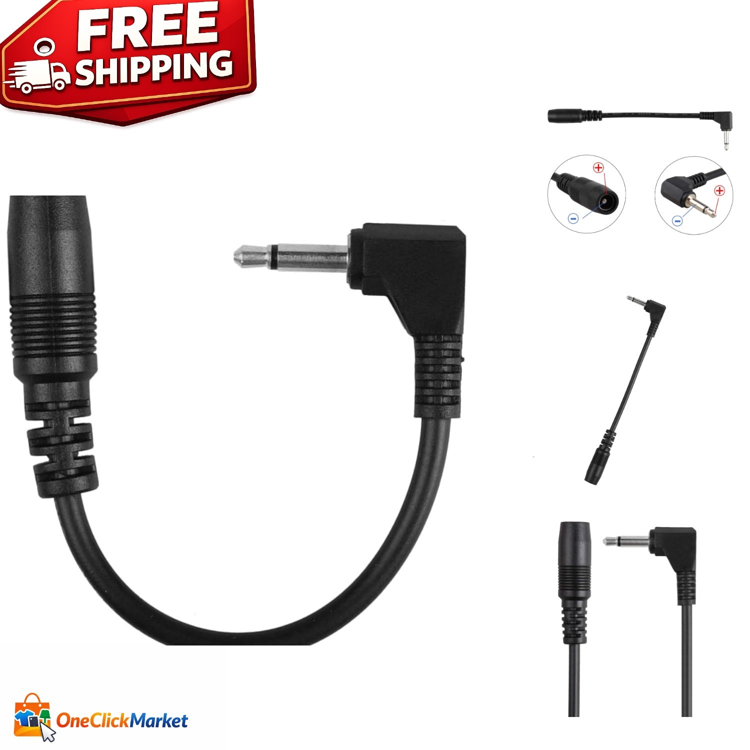 Effortless Connectivity: 3.5mm Power Supply Converter for Guitar Effects Pedals